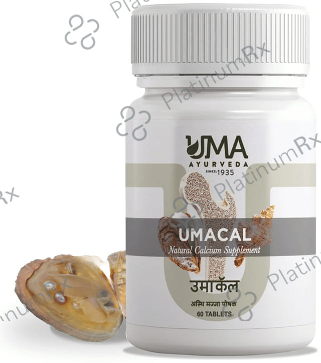 Uma Ayurveda Umacal Natural Calcium Supplement Tablet 60 tablets