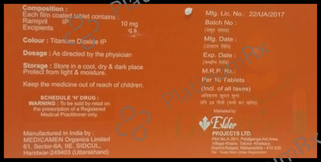 Eldapril 10mg Tablet