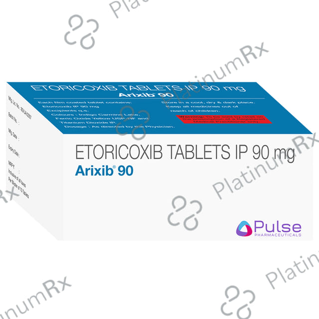 Arixib 90mg Tablet 10s