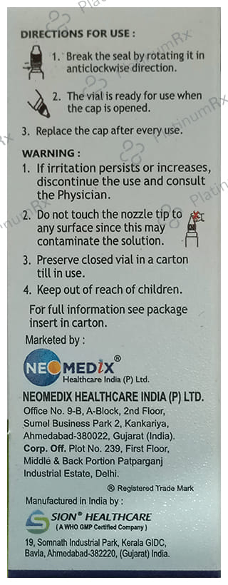 Bysipin 0.01% Eye Drops 5ml