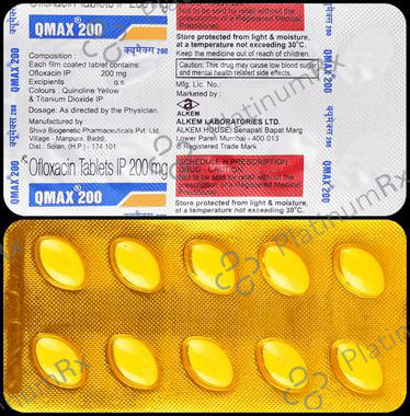 Qmax 200mg Tablet