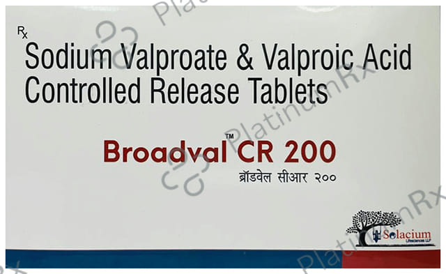 Broadval CR 200mg Tablet 10s