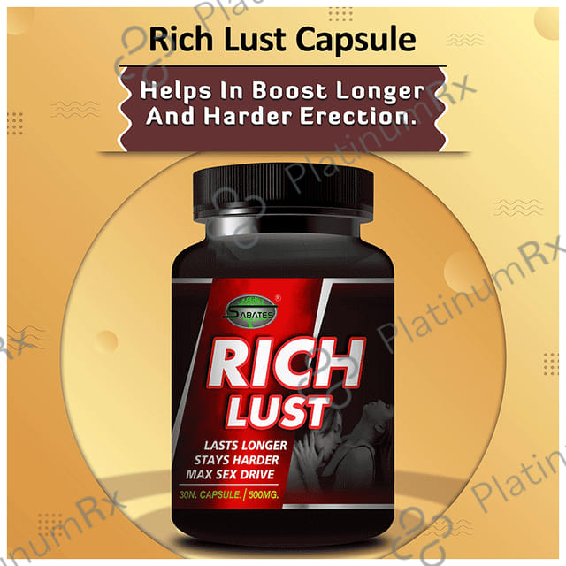Sabates Rich lust Capsule 30 capsules