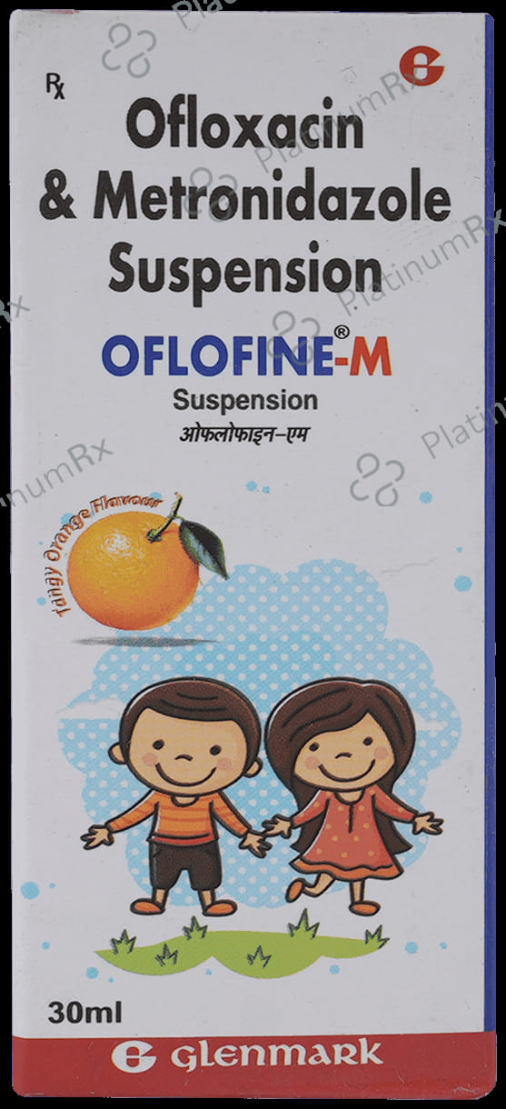 Oflofine M 100/50mg Oral Suspension Tangy Orange 30ml
