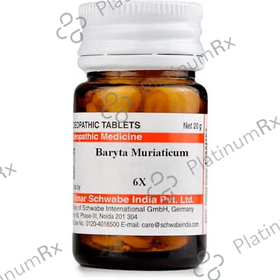 Dr Willmar Schwabe India Baryta Muriaticum Trituration Tablet 6X