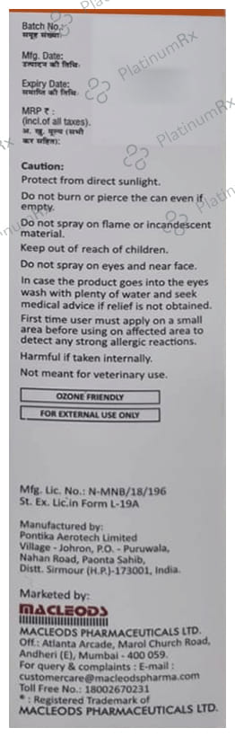 Flexabenz Spray 55gm