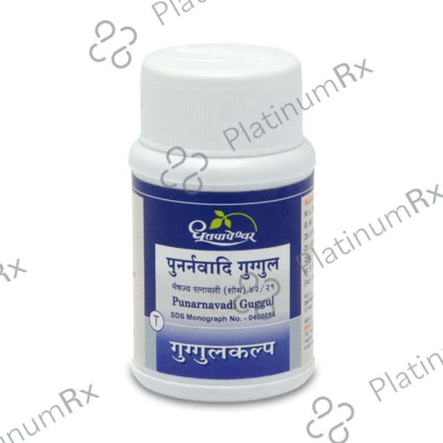 Dhootapapeshwar Punarnavadi Guggul 1000 tablets