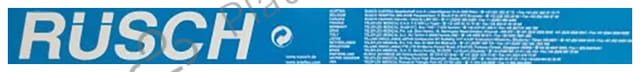 Rusch Foley Catheter 20FR 2Way 1s