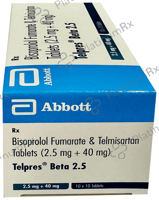 Telpres Beta 2.5/40mg Tablet 10s