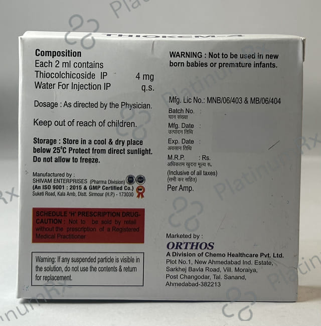 Thiokem 4mg Injection 1X2ml