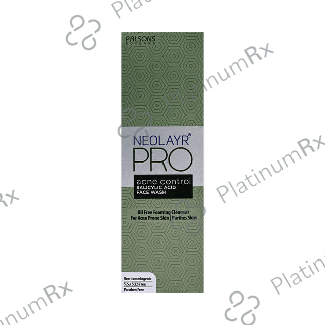 Neolayr Pro Acne Control Salicylic Acid Face Wash