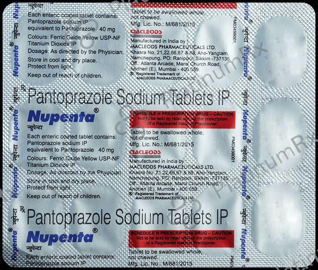 Nupenta 40mg Tablet 15s