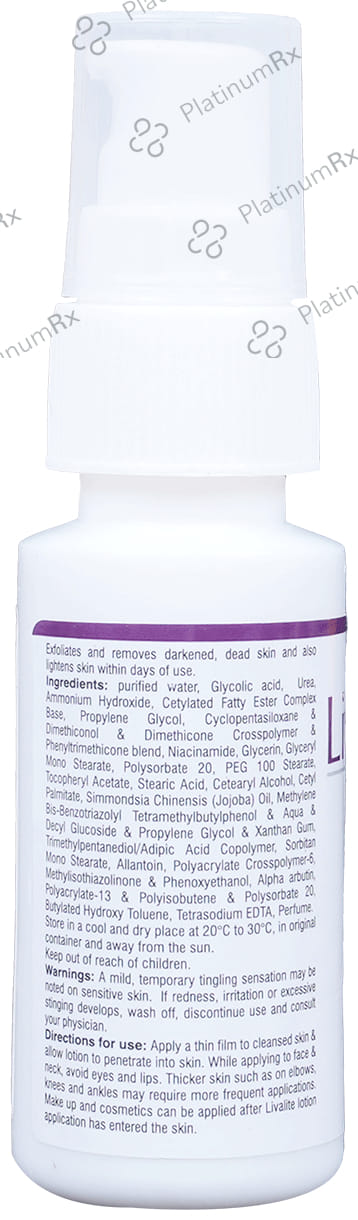 Livalite Lotion 30ml