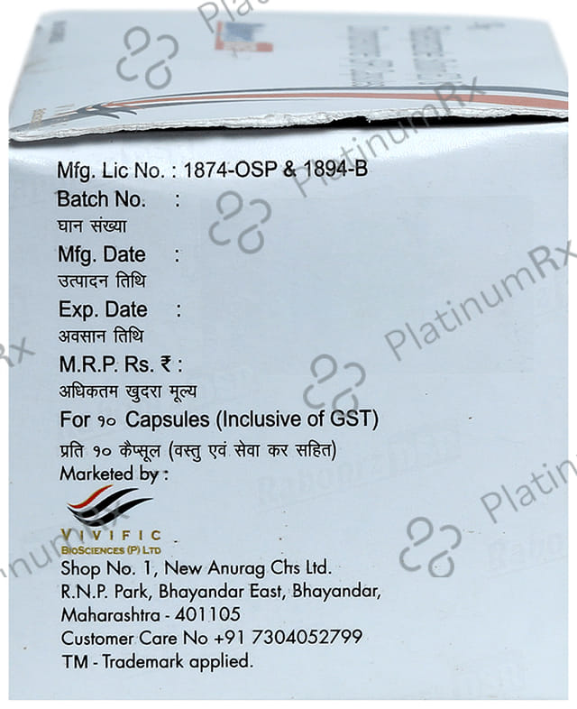 Raboprz DSR Capsule 10s