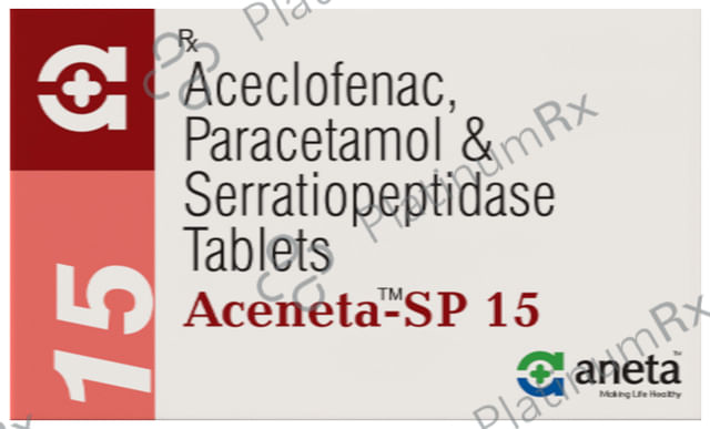 Aceneta SP 15mg Tablet 10s