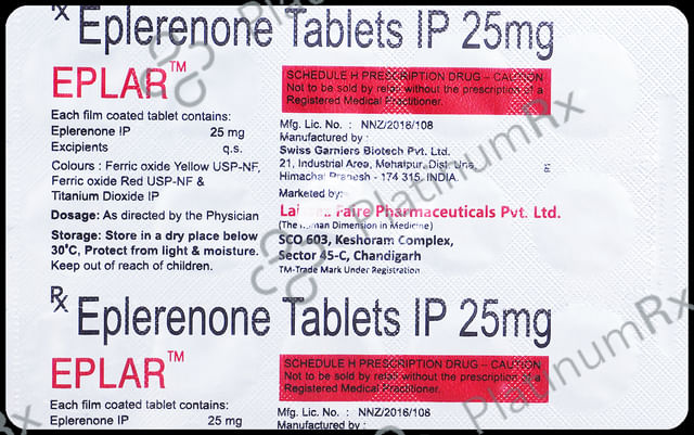 Eplar 25mg Tablet