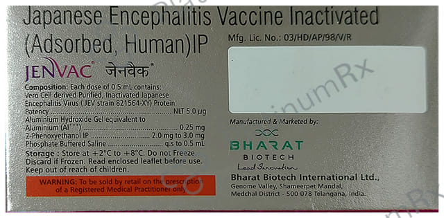 Jenvac Vaccine 0.5ml