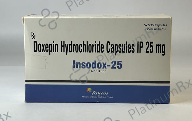 Insodox 25mg Capsule 15s