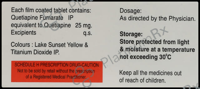 Quser 25mg Tablet 10s