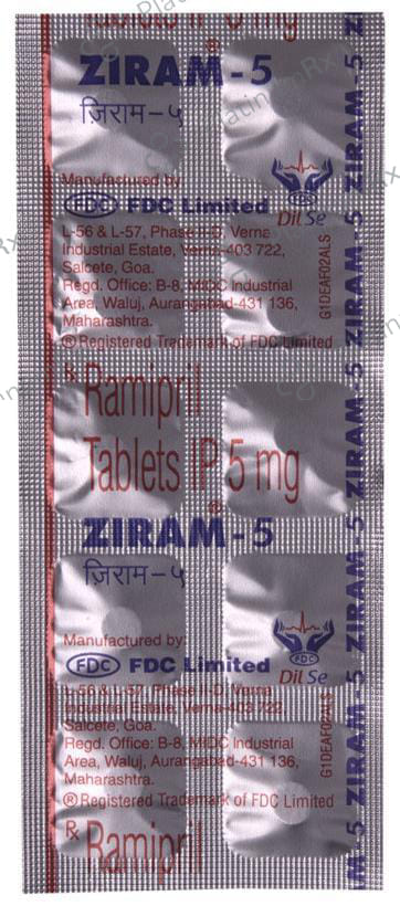 Ziram 5mg Tablet 10s