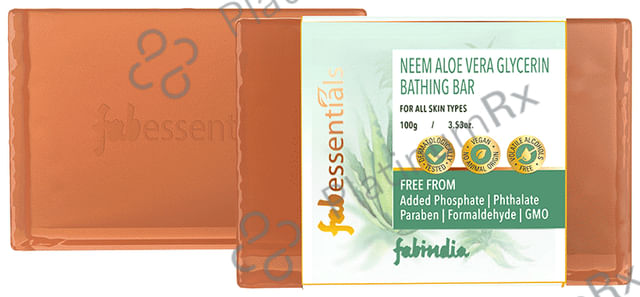 Fabessentials Neem Aloe Vera Glycerin Bathing Bar