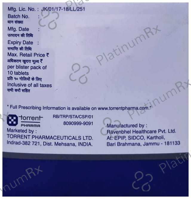 Stalix M XR 100/500mg Tablet PR 10s