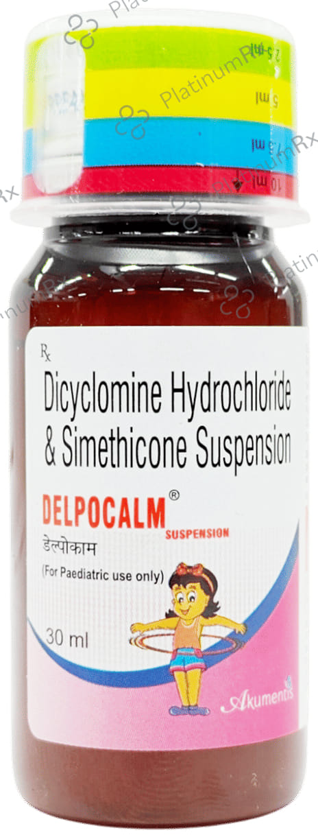 Delpocalm 10/40mg Suspension 30ml