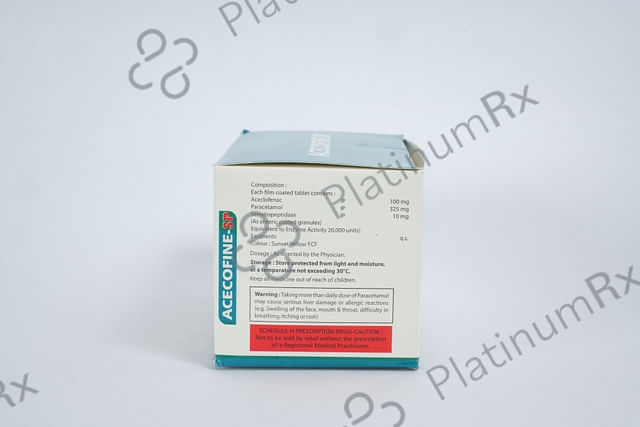 Acecofine SP 100mg/325mg/10mg Tablet 10s