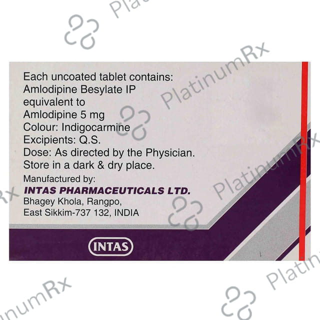 Amtas 5mg Tablet 15s