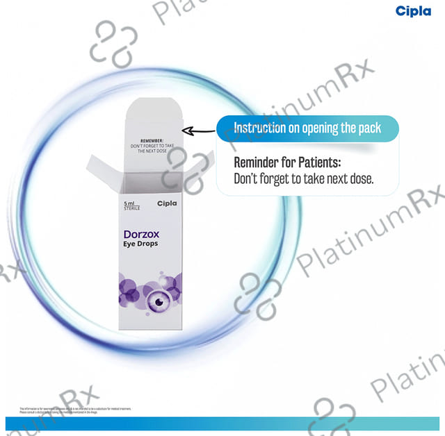 Dorzox 2% Eye Drop 5ml