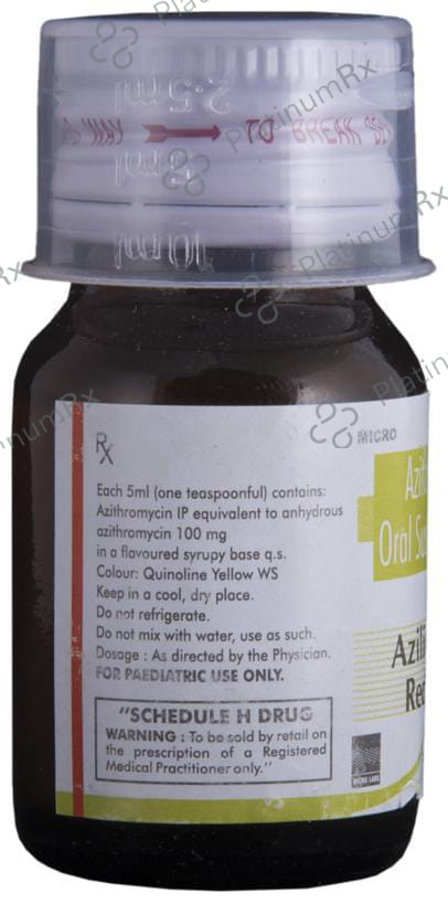 Azilide 100mg RediMed Oral Suspension 15ml