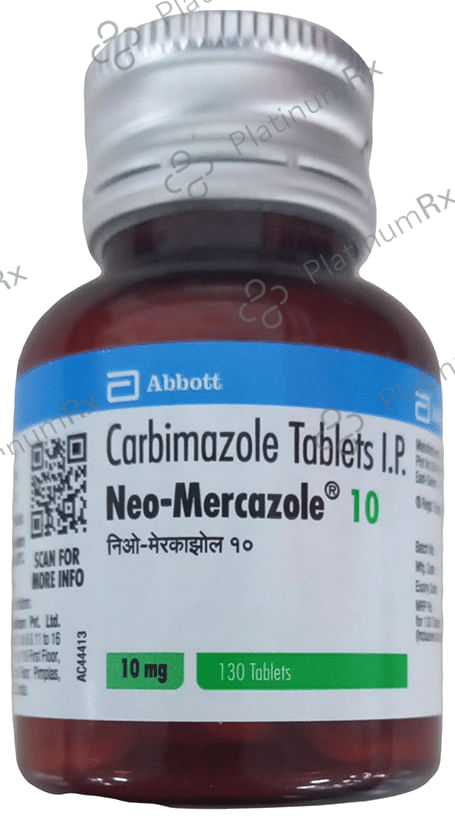 Neo Mercazole 10mg Tablet 130s