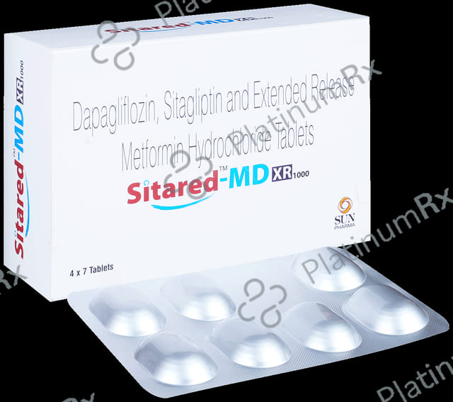 Sitared MD XR 10/1000/100mg Tablet 7s