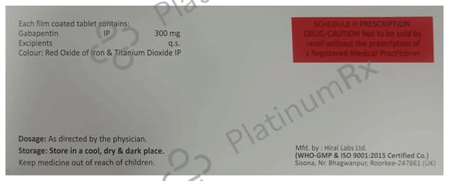 Gabagallin 300 Tablet