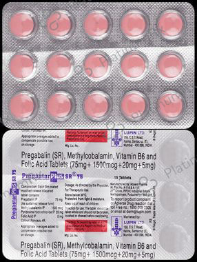 Pregastar Plus SR 75 Tablet 15 Tablet SR