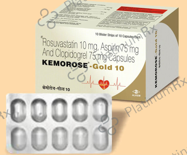 Kemorose Gold 10mg Capsule 10s