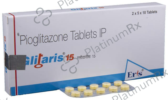 Glitaris 15mg Tablet 10s