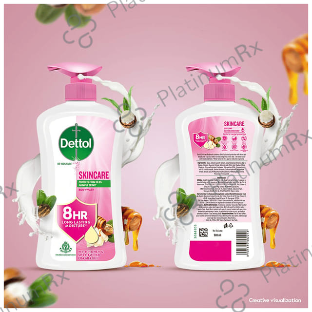 Dettol Bodywash & Shower Gel - pH Balanced & Soap Free Skin Care