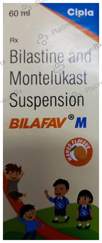 Bilafav M Mango 10/4mg Oral Suspension 60ml