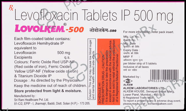 Lovolkem 500 Tablet 5 Tablet