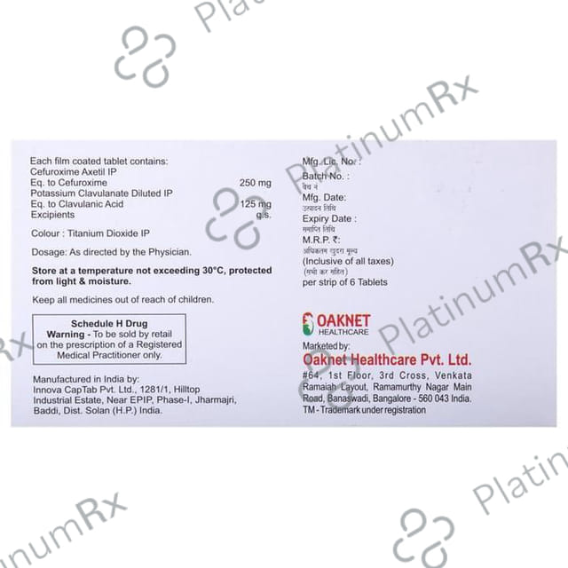 Exeption-CV 250 Tablet