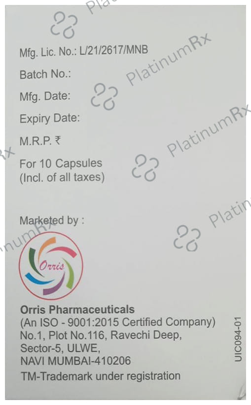 Rosulife CV 10/75mg Capsule 10s