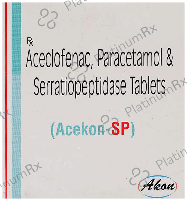 Acekon SP 100/325/15mg Tablet 10s