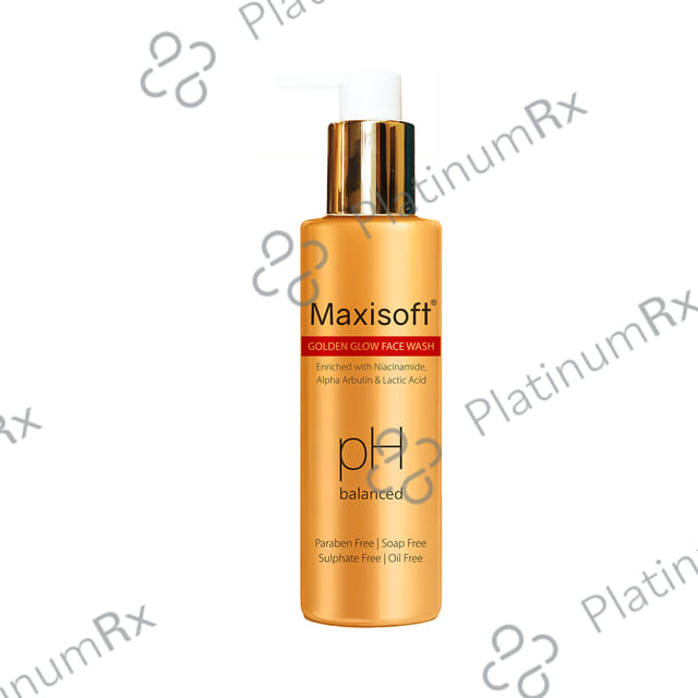 Maxisoft Golden Glow Face Wash