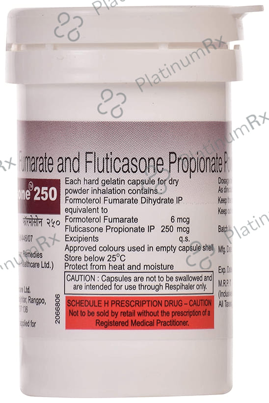 Formosone 250/6mcg Respicap 30s