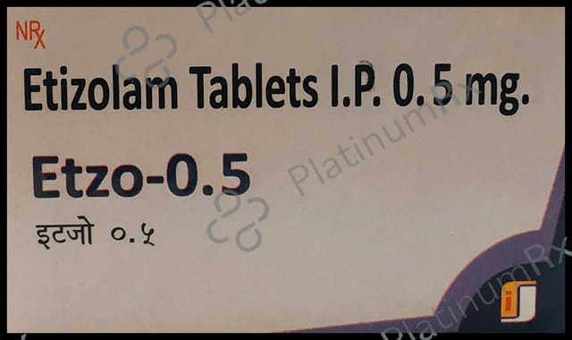 Etzo 0.5mg Tablet