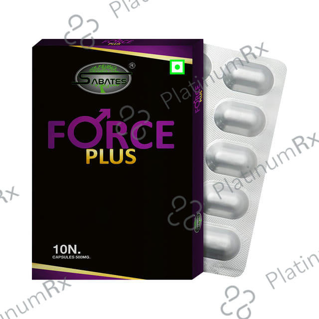 Sabates Force Plus Capsule 10 capsules