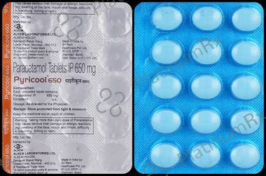 Pyricool 650mg Tablet 15 Tablet