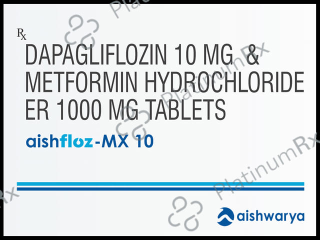 Aishfloz MX 10/1000mg Tablet ER 15s