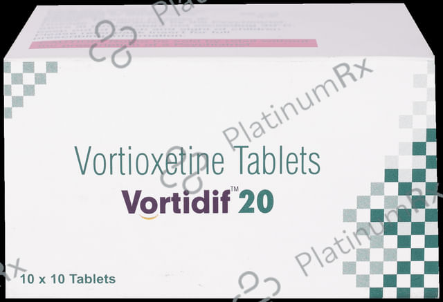 Vortidif 20mg Tablet 10s